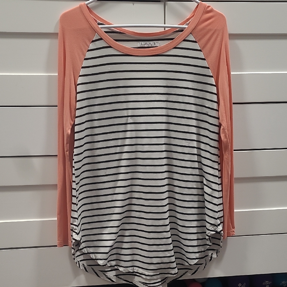 Striped Long Sleeve Top